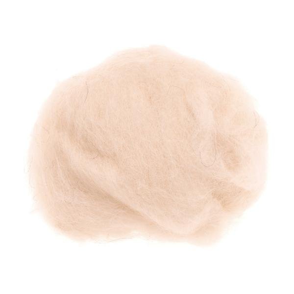 Schafwolle 30g ecrue - Kidis Art
