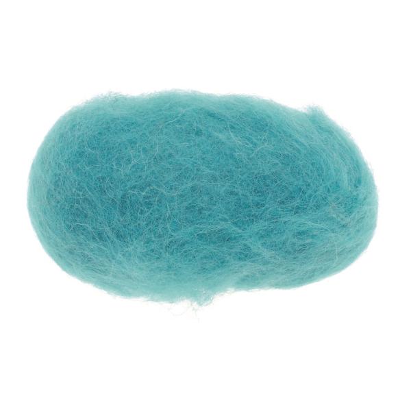 Schafwolle 30g türkis 100% Woole - Kidis Art