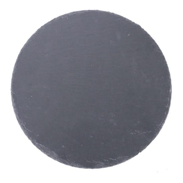 Schiefer Untersetzer, rund 25x0,4cm - Kidis Art