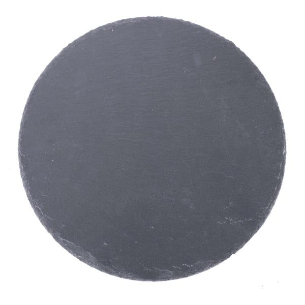 Schiefer Untersetzer, rund 25x0,4cm - Kidis Art