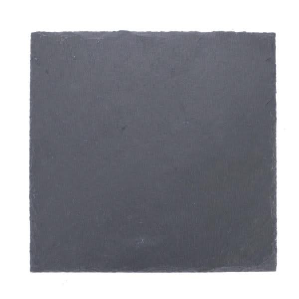 Schiefer Untersetzer,Quadrat 25x25x0,4cm - Kidis Art