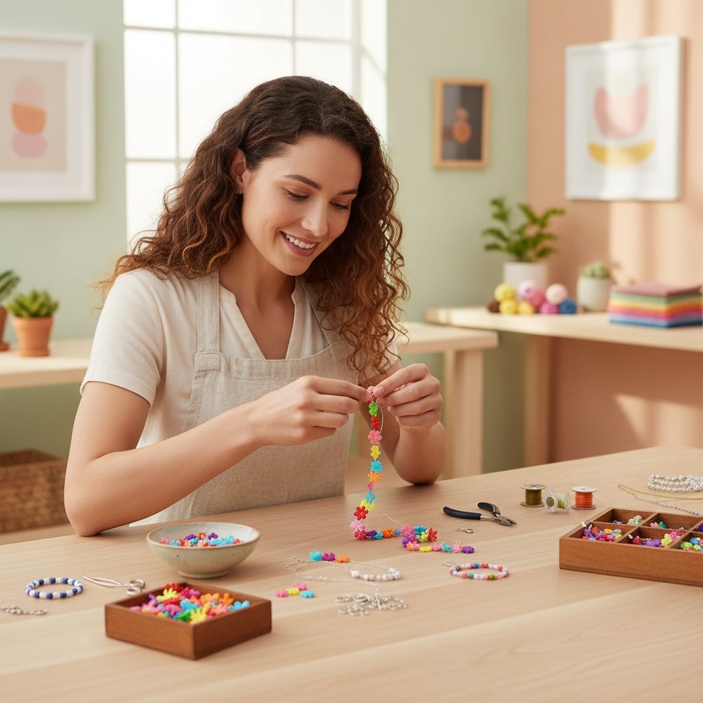 Schmuck-Perlen 25g mix - Kidis Art