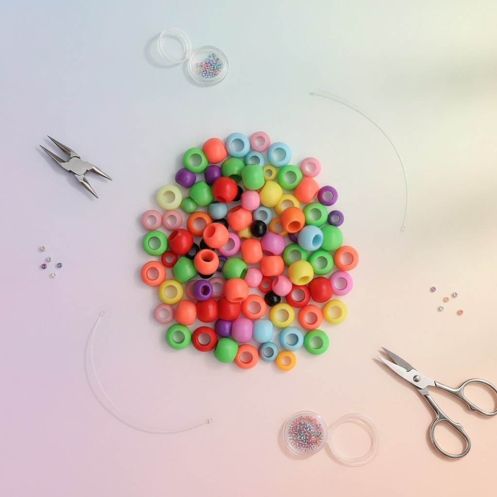 Schmuck-Perlen 6-10mm 25g mix - Kidis Art