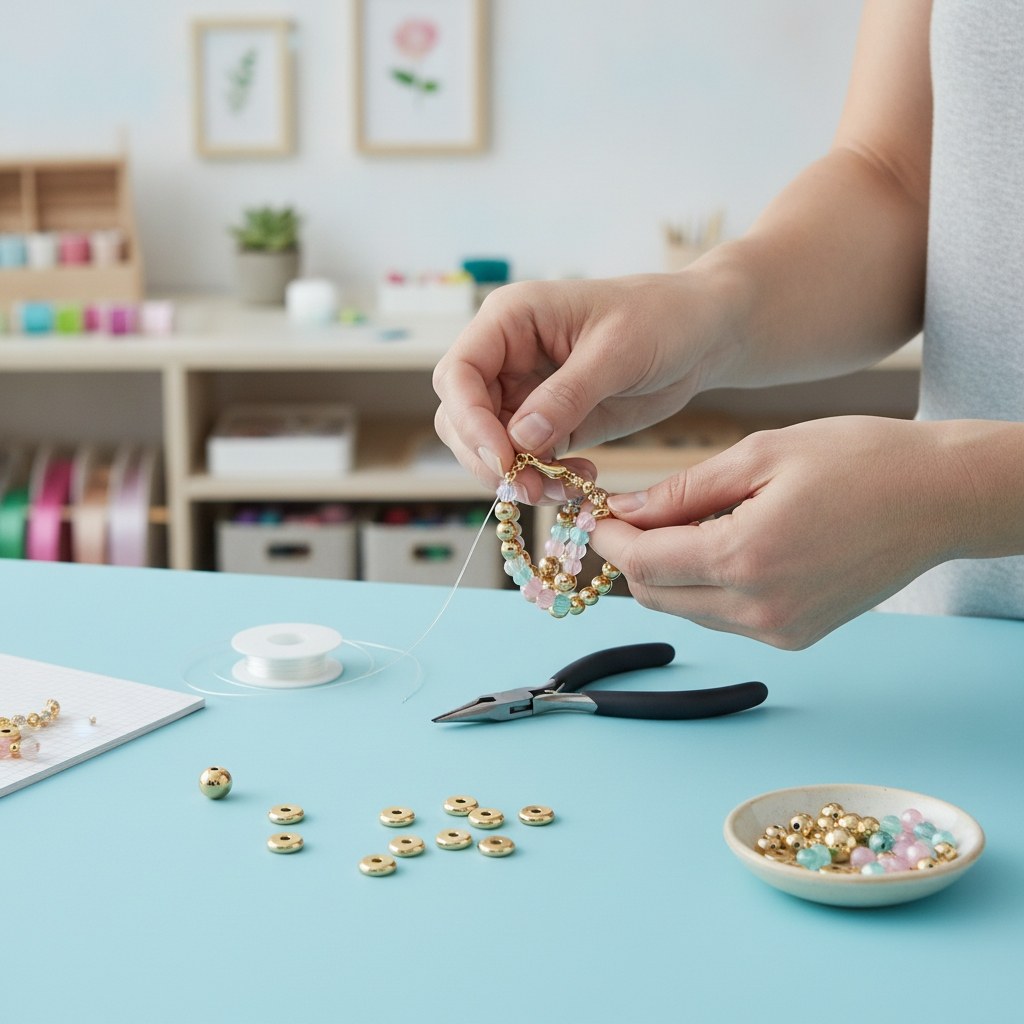 Schmuck-Zubehör-Teile 20tlg goldfarben - Kidis Art