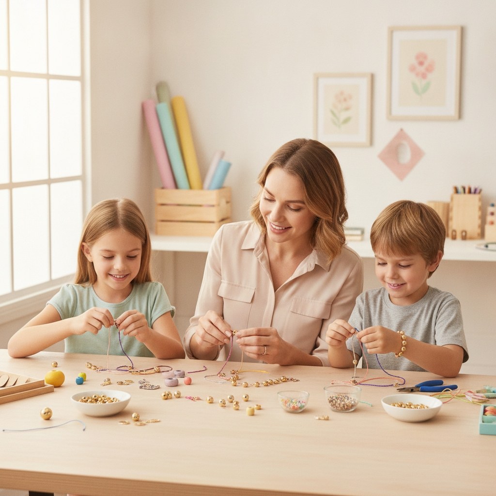 Schmuck-Zubehör-Teile 20tlg goldfarben - Kidis Art