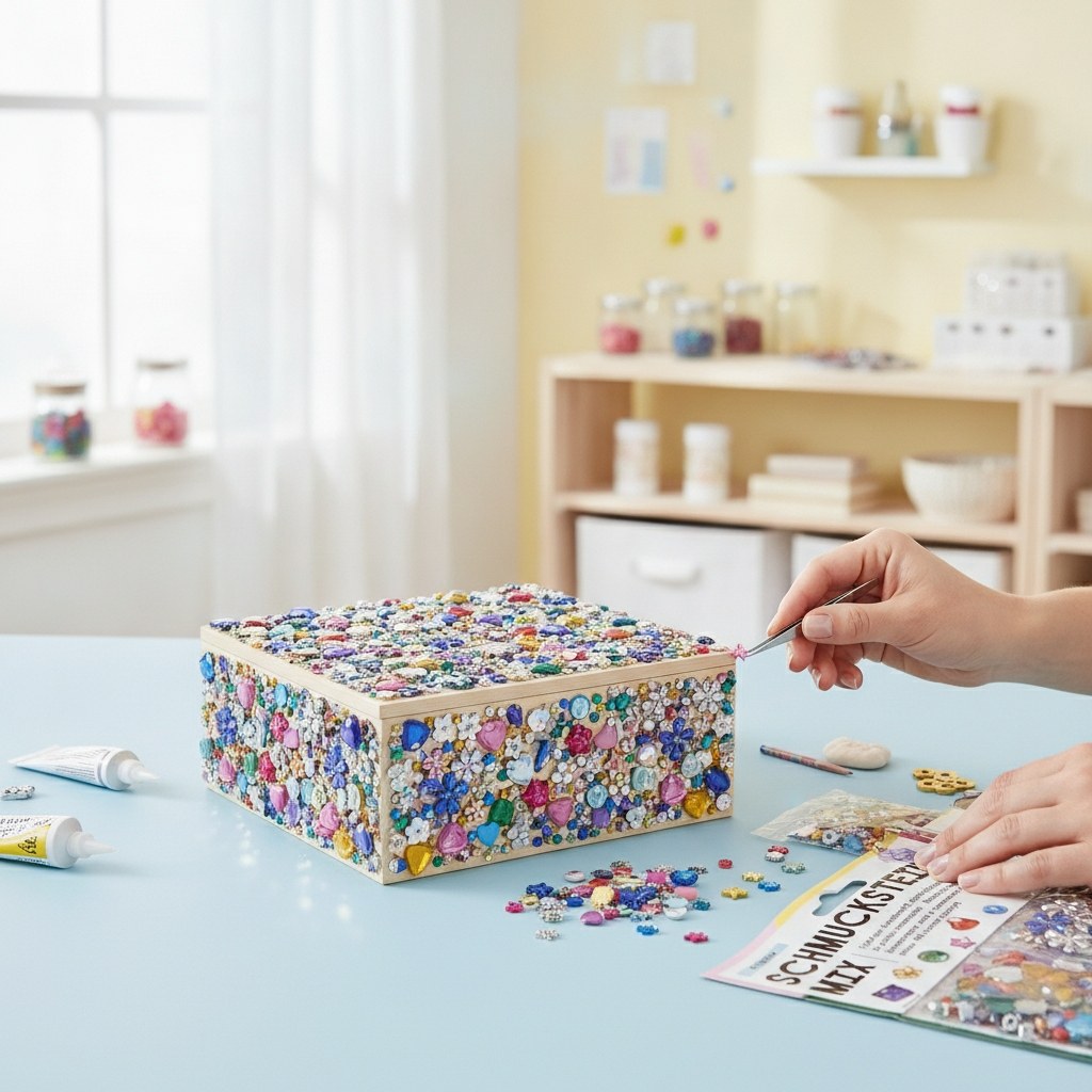 Schmucksteine-Set, 800 Teile - Kidis Art