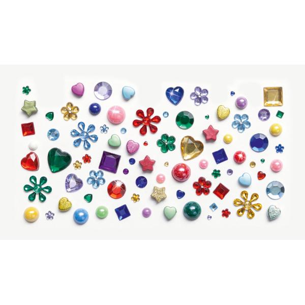 Schmucksteine-Set, 800 Teile - Kidis Art