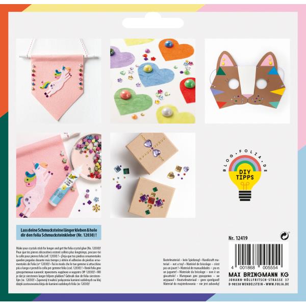 Schmucksteine-Set, 800 Teile - Kidis Art