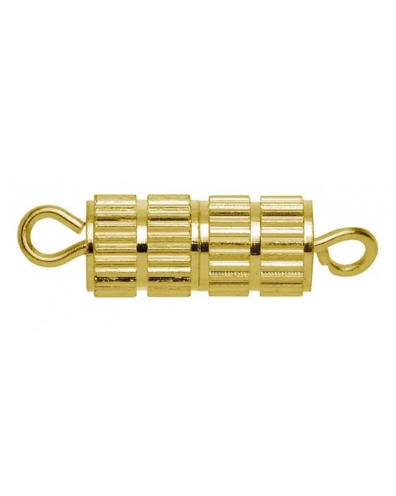 Schraubverschuss 1St, 5x11mm goldfarben - Kidis Art