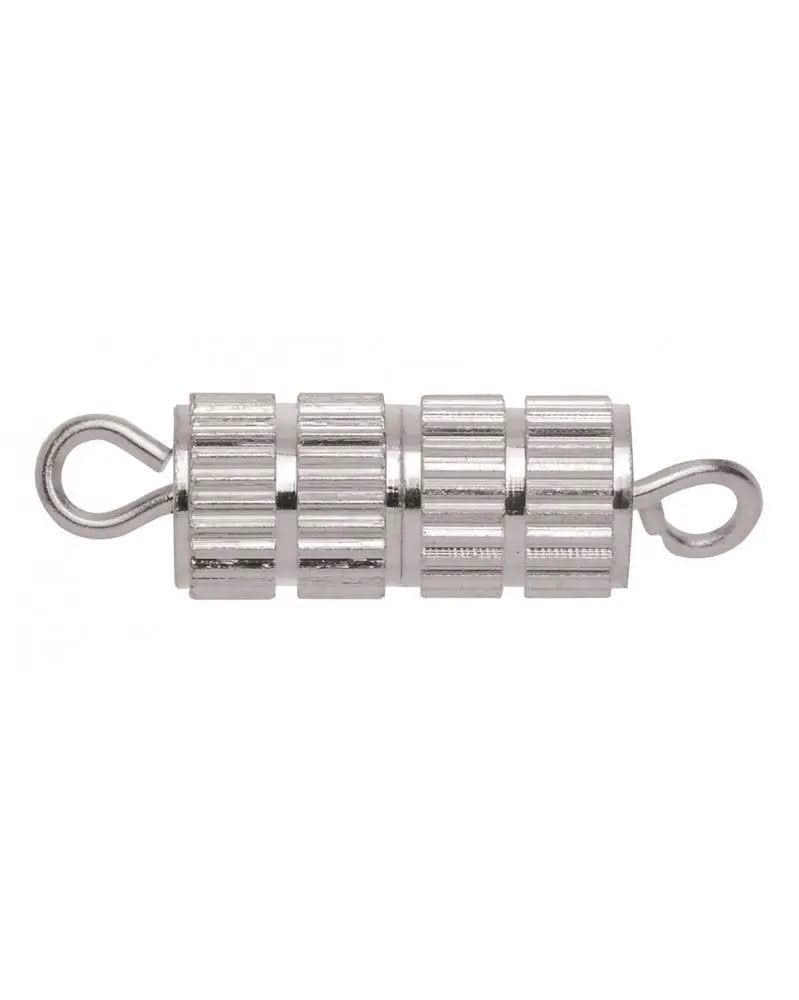 Schraubverschuss 1St, 5x11mm silberfarben - Kidis Art