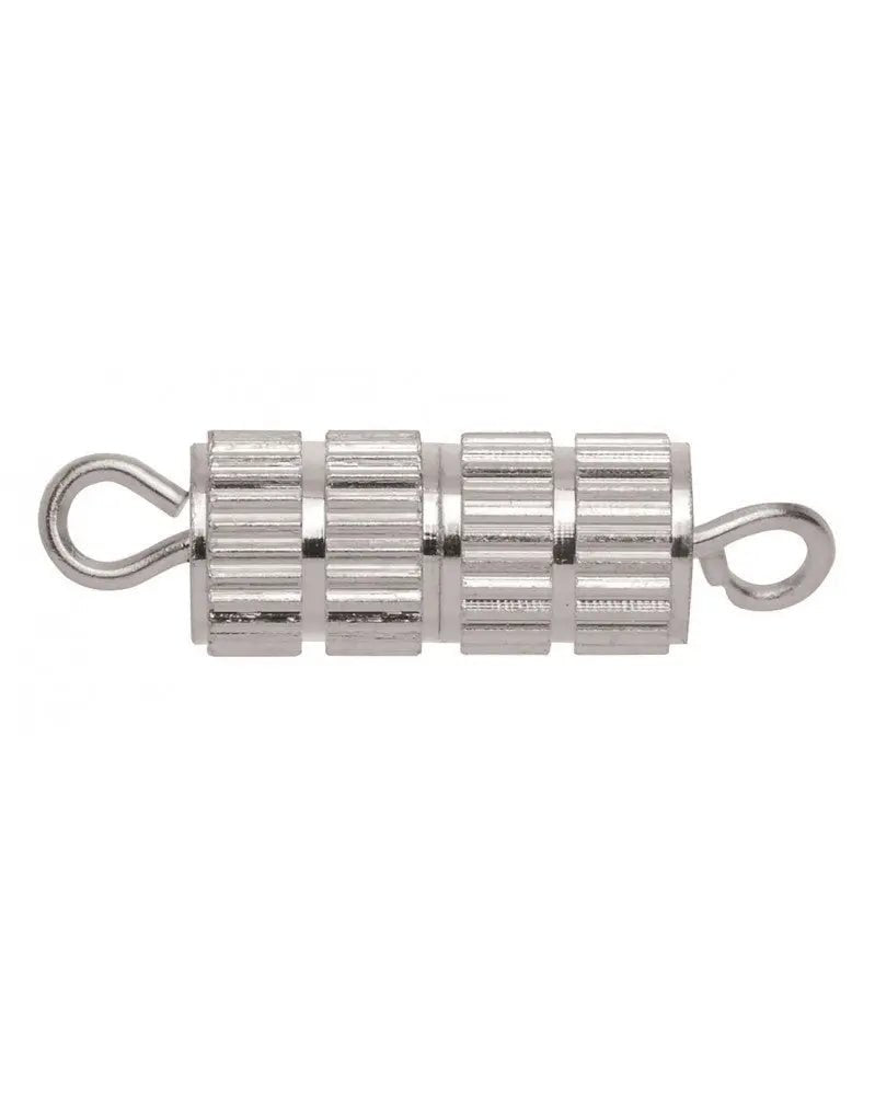 Schraubverschuss 1St, 5x11mm silberfarben - Kidis Art