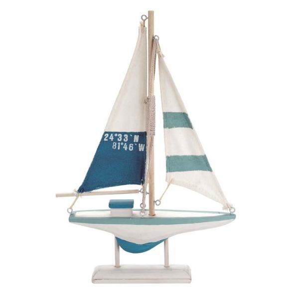 Segelschiff 20x4x30cm Kiefernholz - Kidis Art