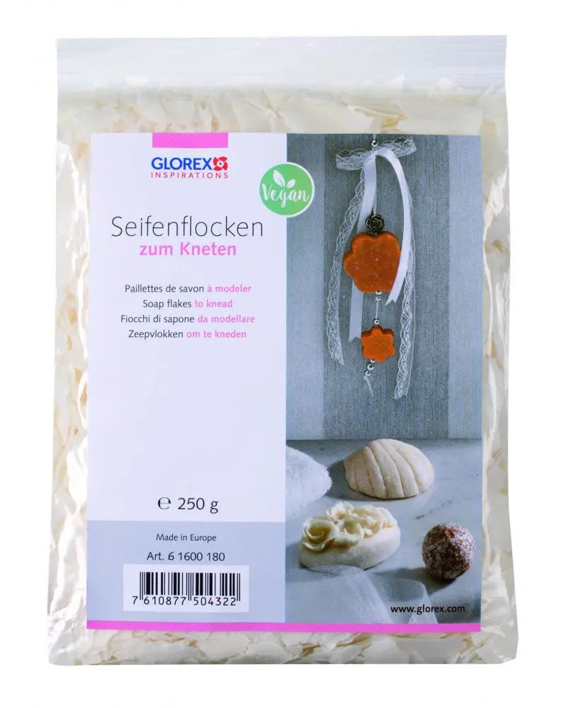 Seifenflocken zum Kneten weiss 250g - Kidis Art