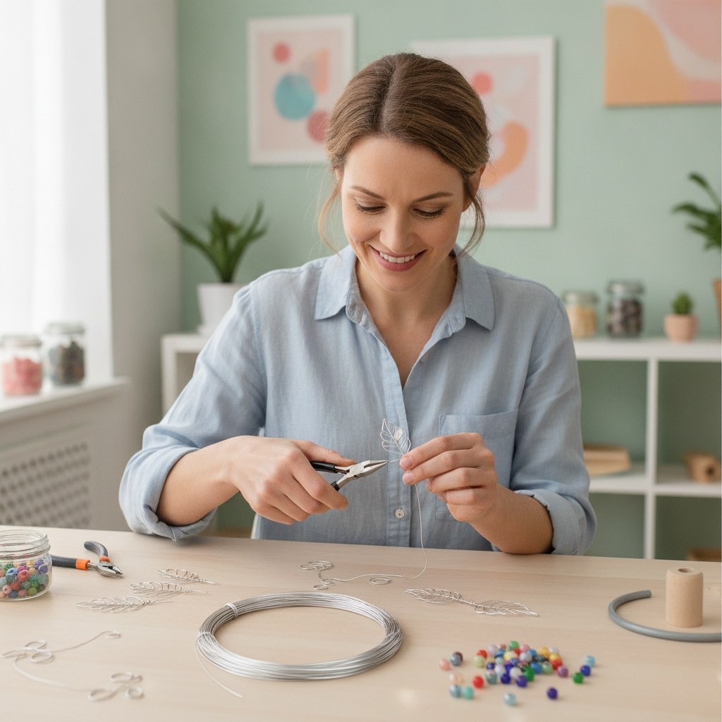 Silberdraht 0,4 mm auf Spule: glänzender Metalldraht für filigrane Bastelarbeiten