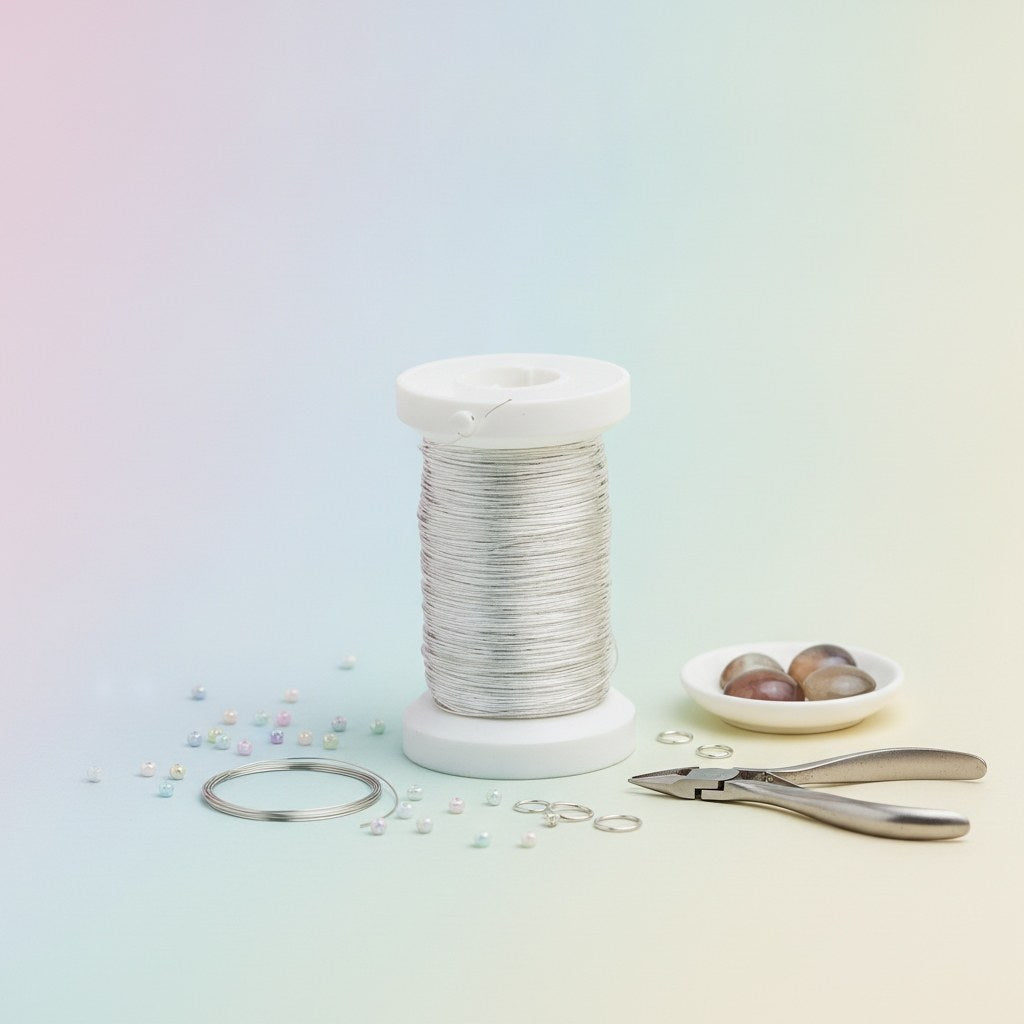 Silberdraht 0,6mm 15m - Kidis Art