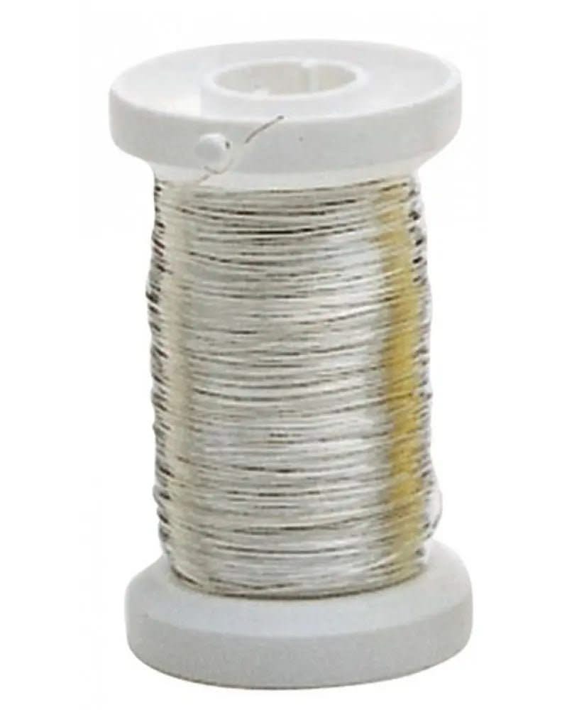 Silberdraht 0,6mm 15m - Kidis Art