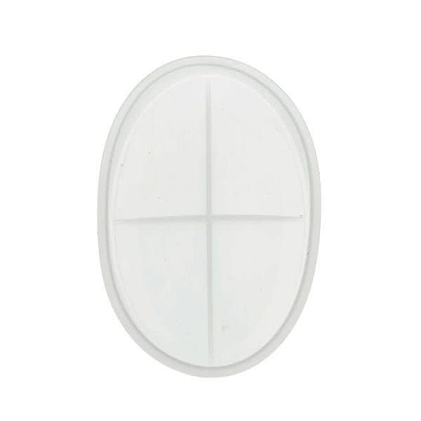 Silikon-Form Seifenschale oval - Kidis Art