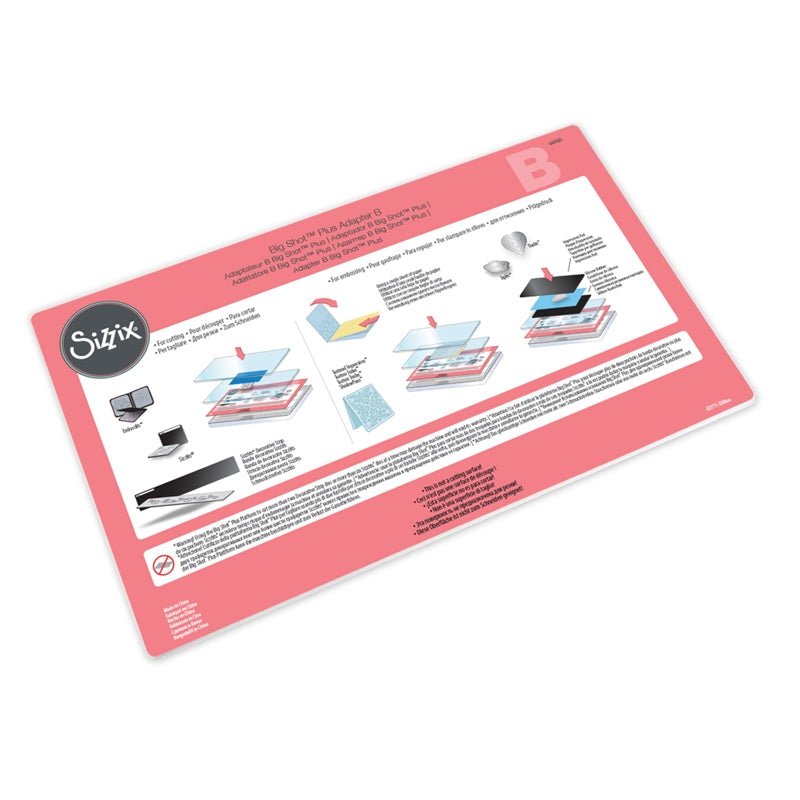 Sizzix Big Shot PLUS Machine Only weiss/grau - Kidis Art