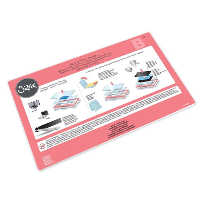Sizzix Big Shot PLUS Machine Only weiss/grau - Kidis Art
