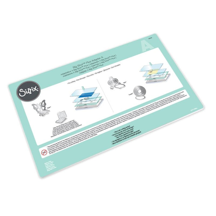 Sizzix Big Shot PLUS Machine Only weiss/grau - Kidis Art
