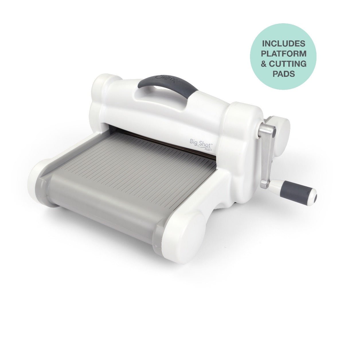 Sizzix Big Shot PLUS Machine Only weiss/grau - Kidis Art