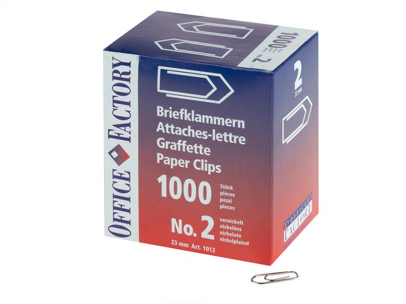 SMART Bueroklammern Grösse 2/23mm 1000 Stück - Kidis Art