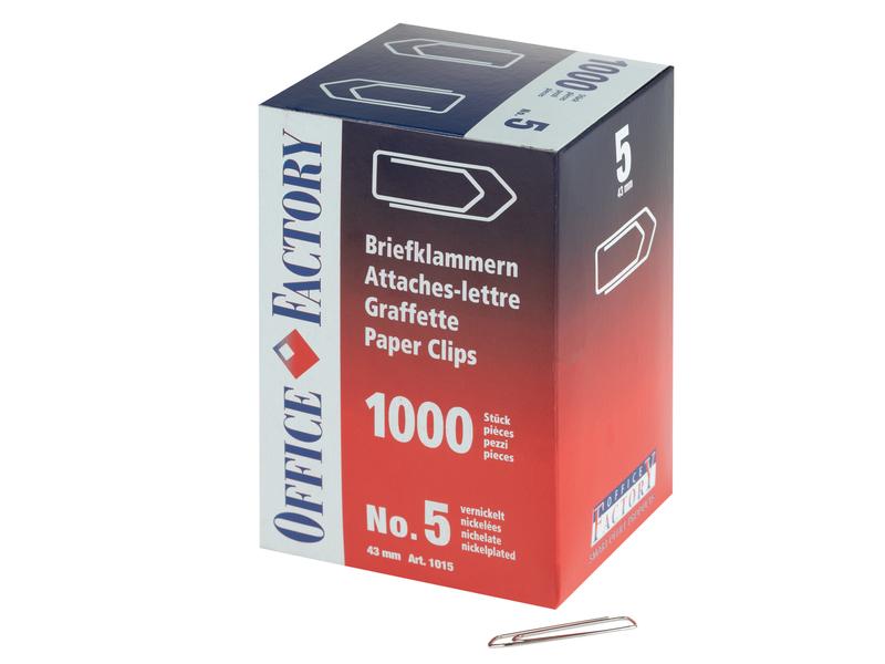 SMART Bueroklammern Grösse 5/43mm 1000 Stück - Kidis Art