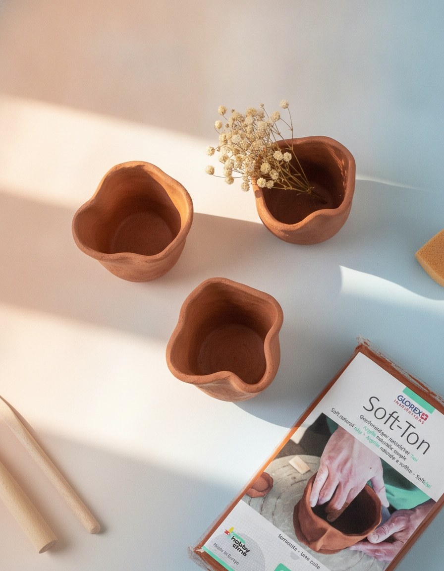 Soft-Ton terracotta 1000g - Kidis Art