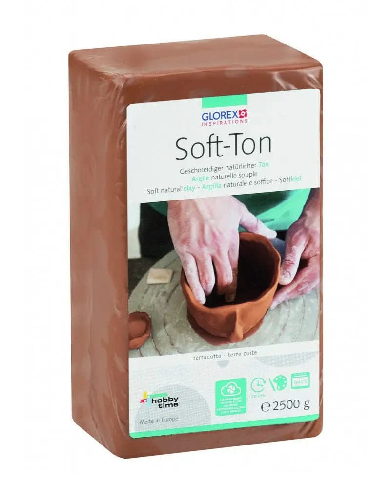 Soft-Ton terracotta 2500g - Kidis Art