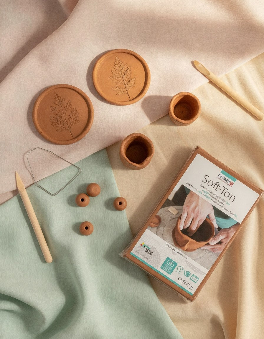 Soft-Ton terracotta 500g - Kidis Art