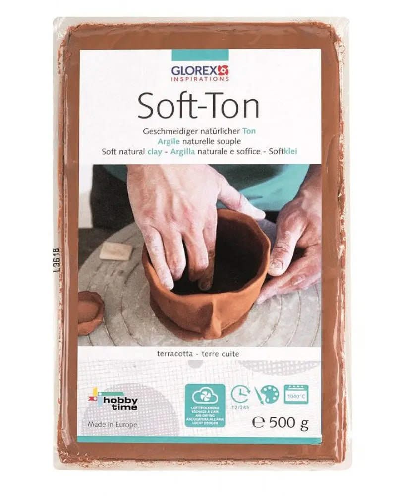 Soft-Ton terracotta 500g - Kidis Art