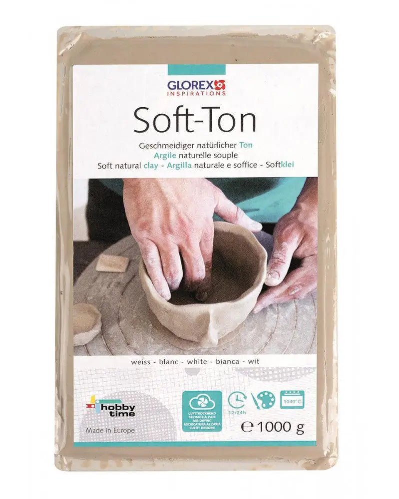 Soft - Ton weiss 1000g - Kidis Art