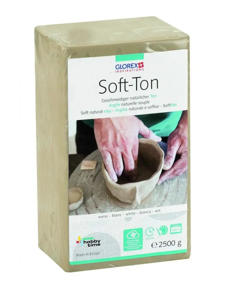 Soft-Ton weiss 2500g - Kidis Art