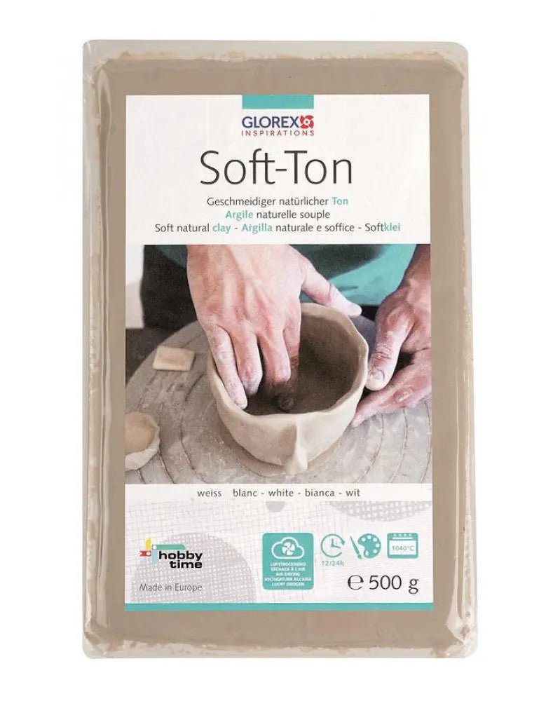Soft - Ton weiss 500g - Kidis Art