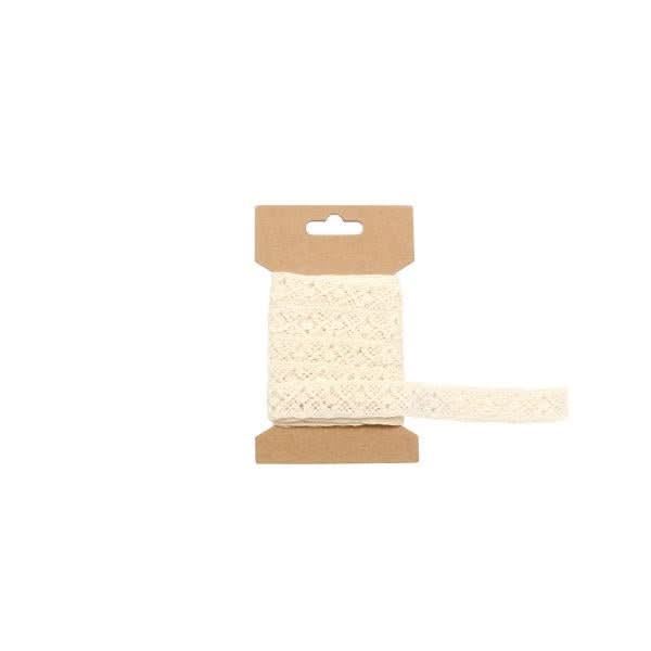 Spitzenband, beige 2,2cmx400cm - Kidis Art