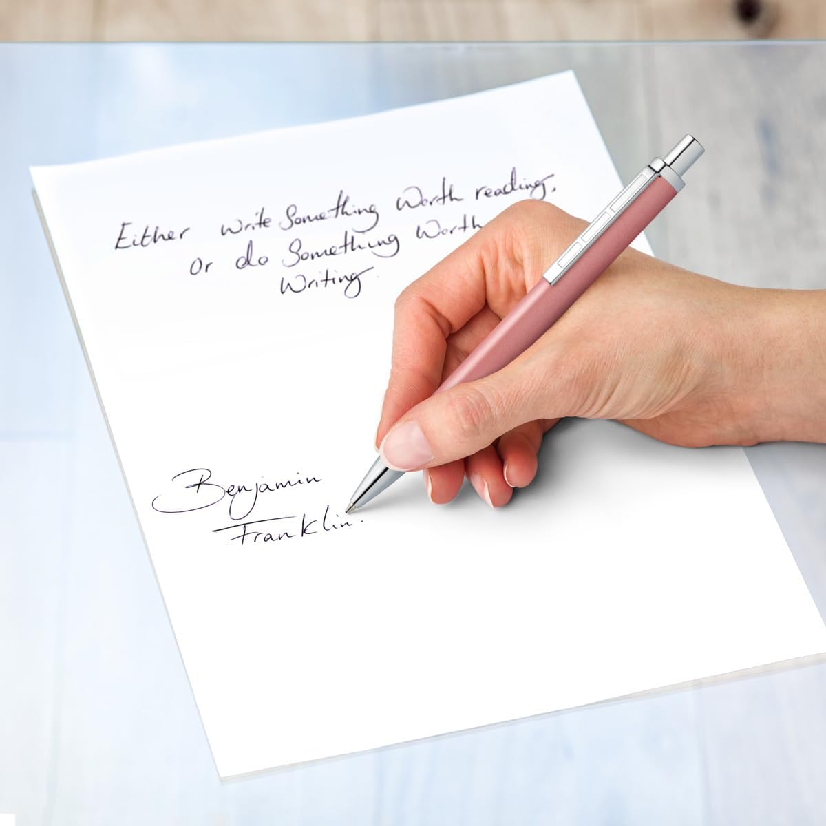 STAEDTLER® triplus® ballpoint pen 444 blau - Kidis Art