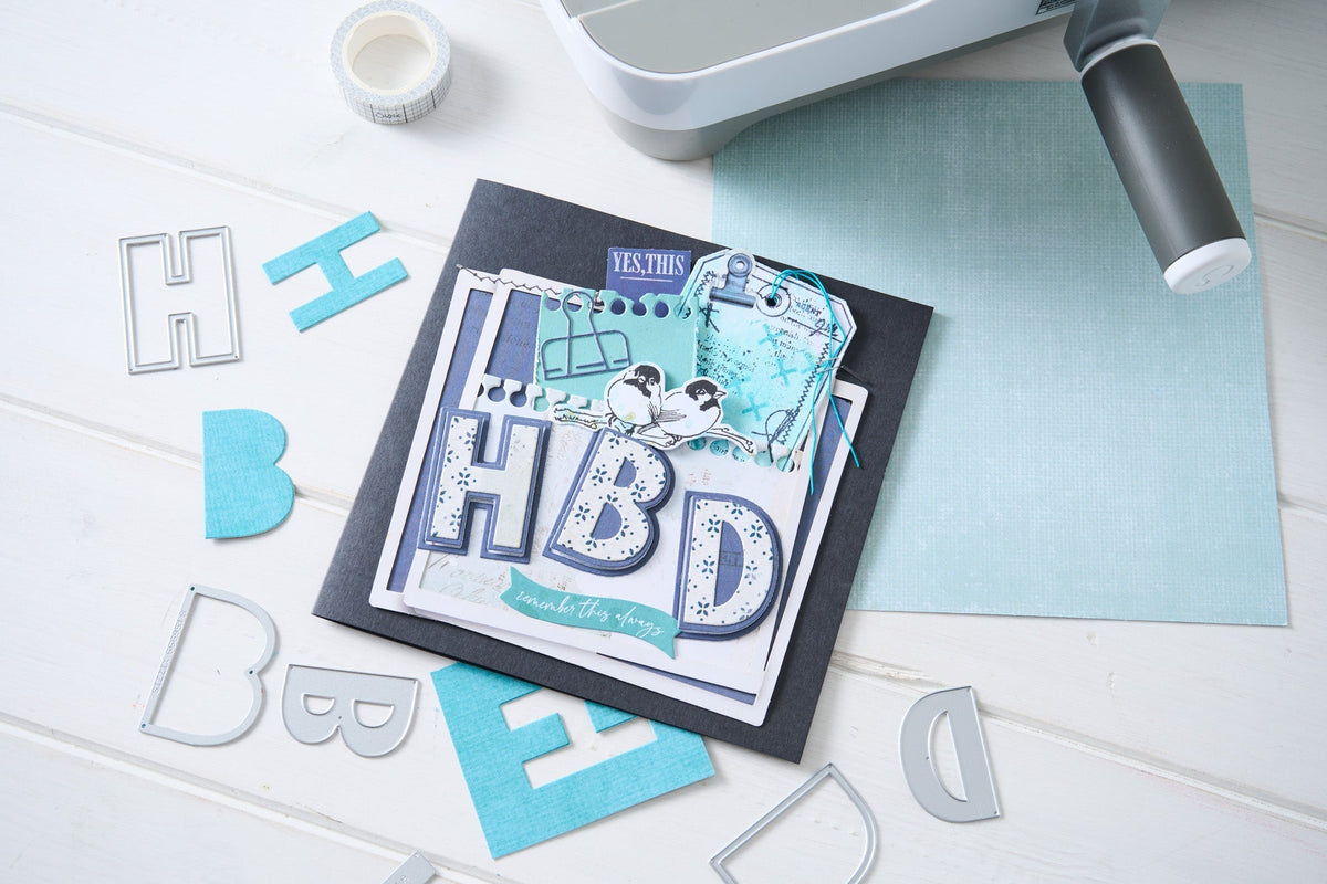 Stanzformen 52er Set Alphabet A - Z by 49 and Market - Kidis Art