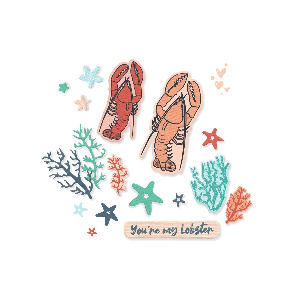 Stanzformen-Set 14 Stück - You’re my Lobster - Kidis Art