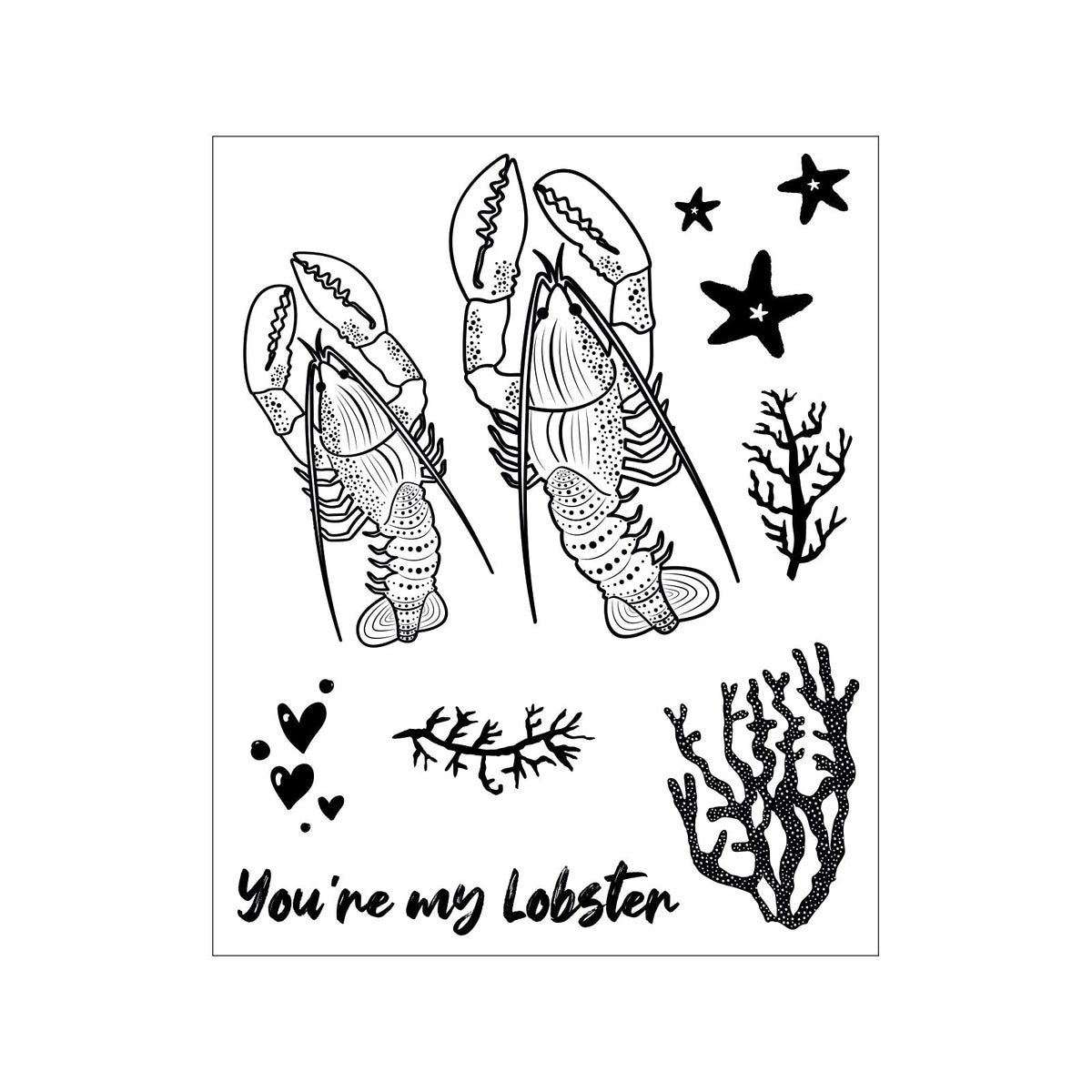 Stanzformen-Set 14 Stück - You’re my Lobster - Kidis Art