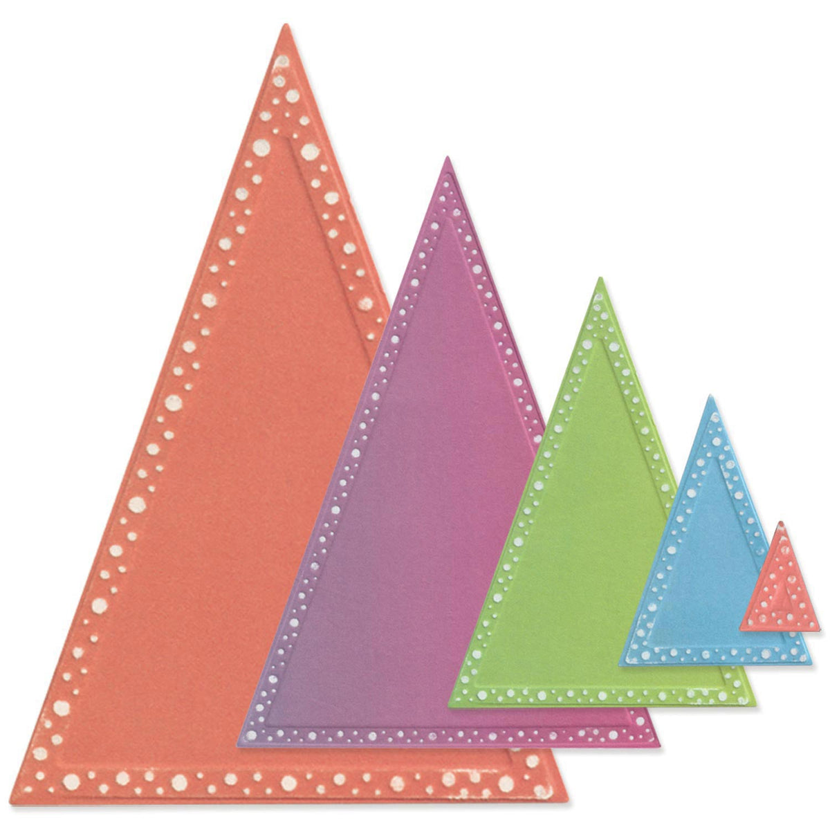 Stanzformen-Set 16 Stück - Fantasievolle Framelits, Patti's Perfect Triangles von Stacey Park - Kidis Art