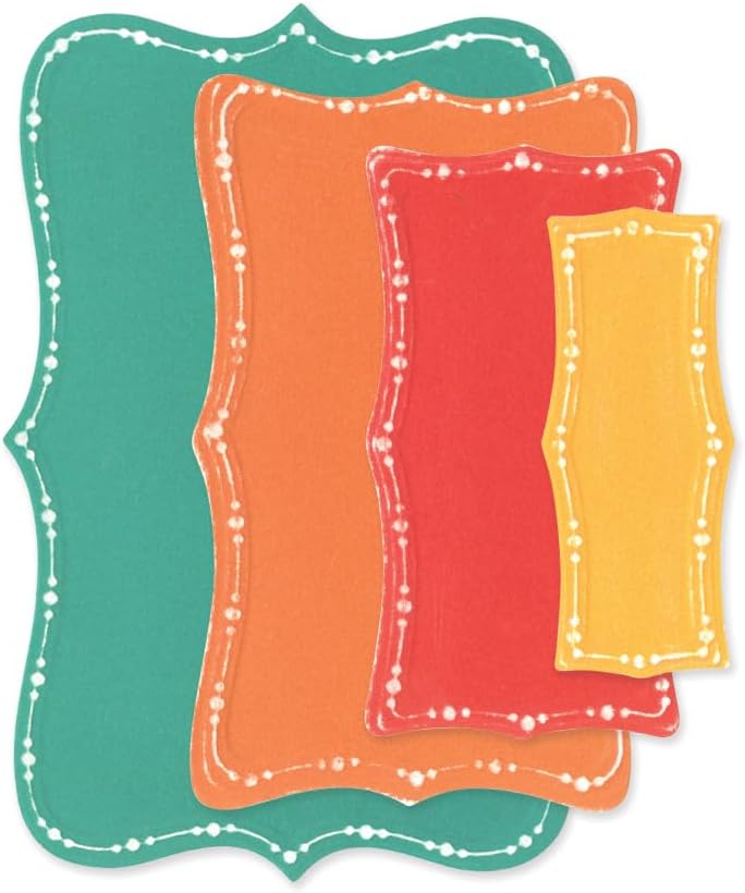 Stanzset 8 Stück - Doris Dotted Top Note by Stacey Park - Kidis Art