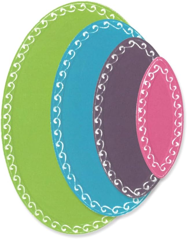 Stanzset 9 Stück - Clare Classic Ovals by Stacey Park - Kidis Art