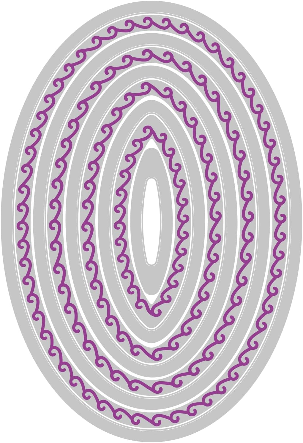 Stanzset 9 Stück - Clare Classic Ovals by Stacey Park - Kidis Art