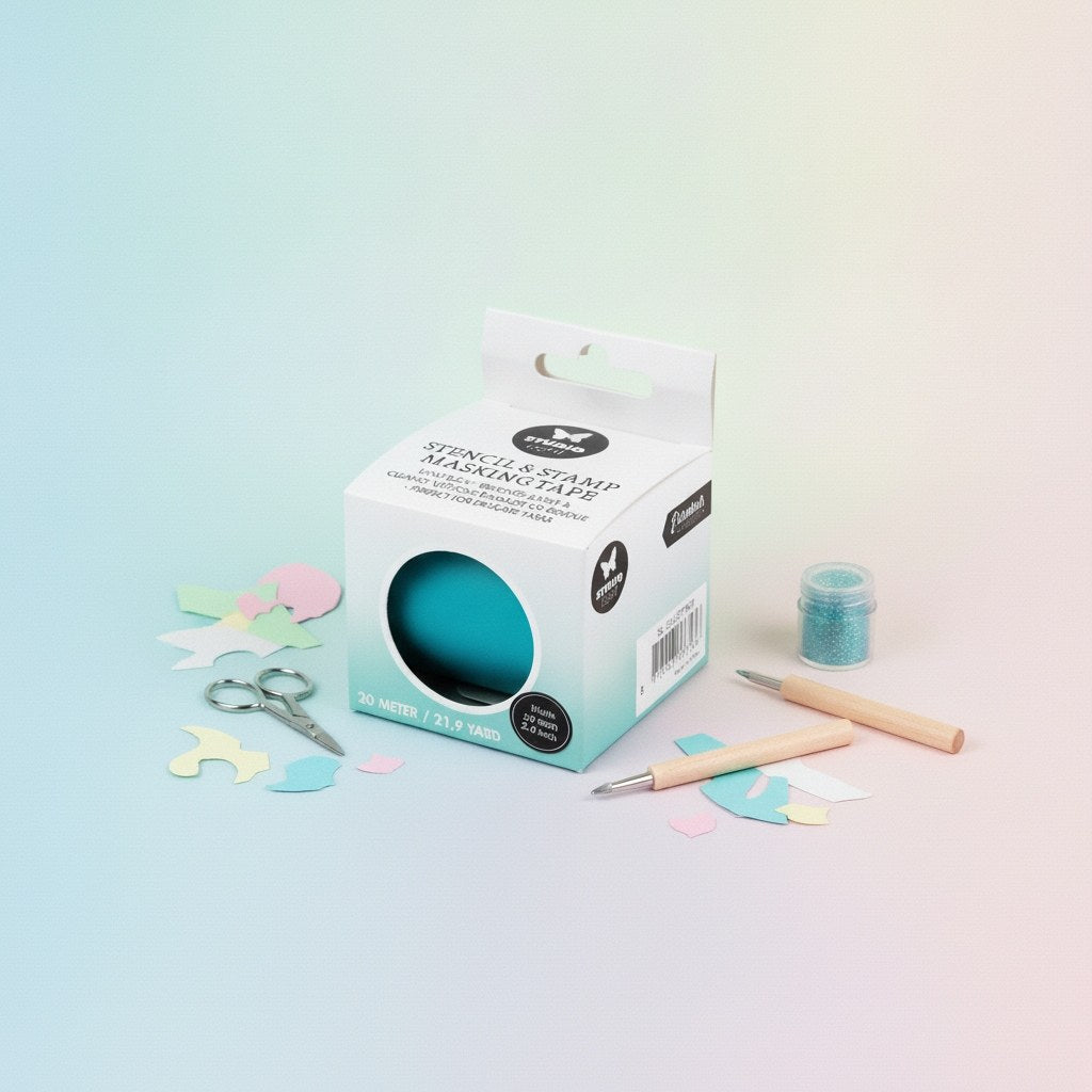 Stencil Tape Low Tack 50mm breit Essential Tools - Kidis Art