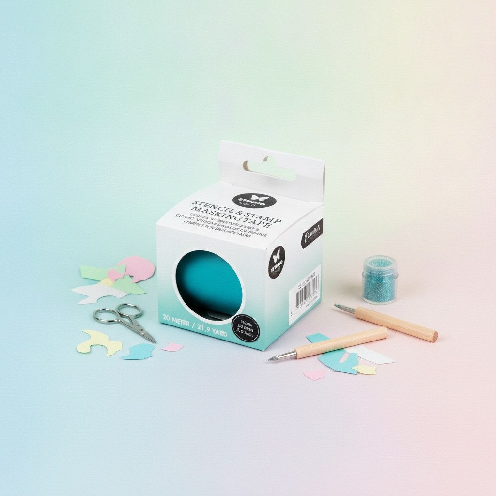 Stencil Tape Low Tack 50mm breit Essential Tools - Kidis Art