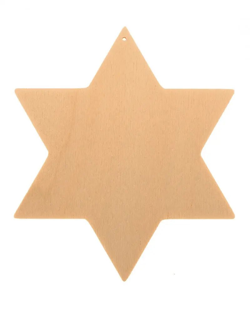 Stern 12cm 3St Pappel - Kidis Art