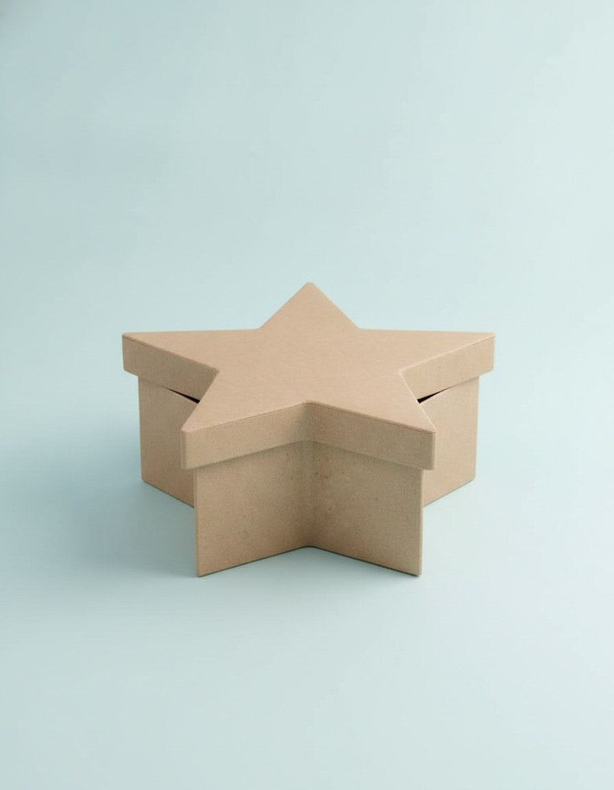 Stern-Box/Pappe 140x134x50mm FSC - Kidis Art