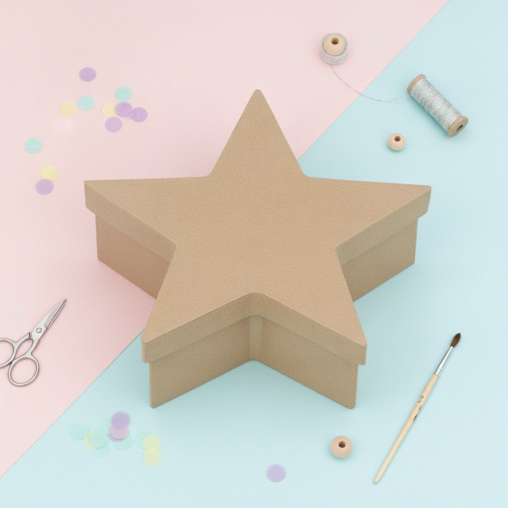 Stern-Box/Pappe 180x172x65mm - Kidis Art