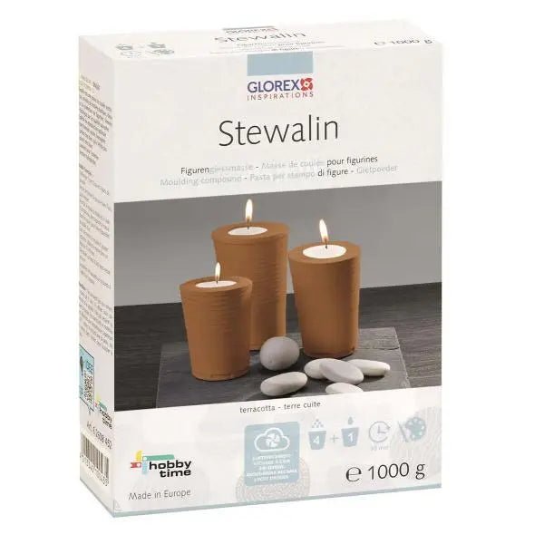 Stewalin terracotta Box 1kg - Kidis Art