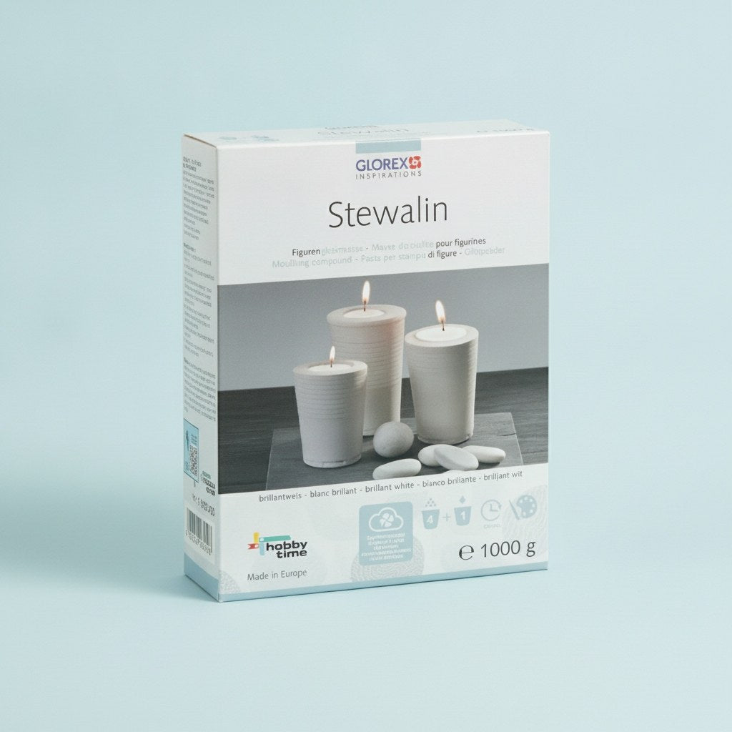 Stewalin weiss Box 1kg - Kidis Art